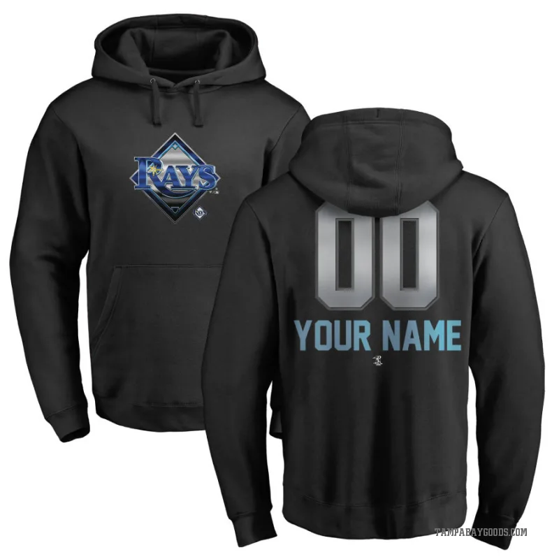 Custom Hoodie | Authentic Tampa Bay Rays Custom Hoodies - Rays Store