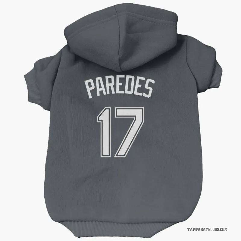 Tampa Bay Rays Isaac Paredes Black Golden Replica Jersey